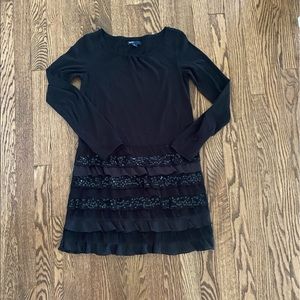 Gap kids black sequin drear